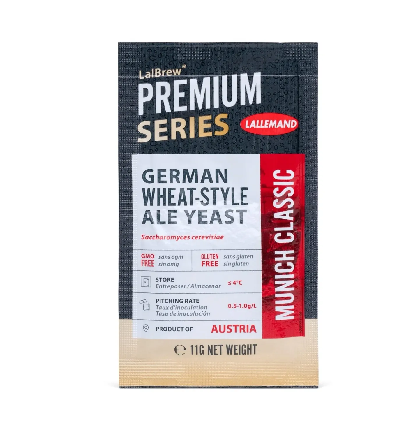 Lallemand German Wheat Style Munich Ale Yeast 11g