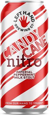 Left Hand Candy Cane Nitro Imperial Stout 4pk cans single