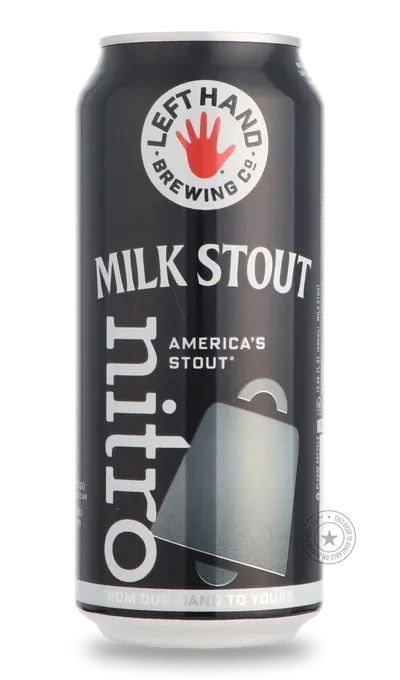 Left Hand Nitro Milk Stout 6pk 16oz cans single