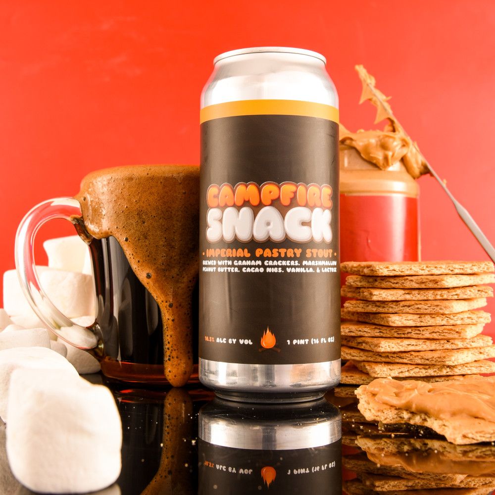Lumberbeard BA Campfire Snack 16oz  LIMITED