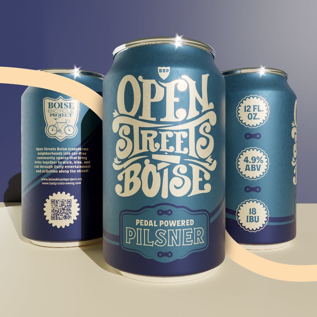 Lost Grove Open Streets Boise Pedal Powered Pilsner 6pk cans