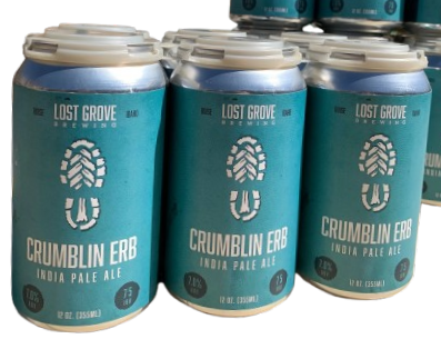 Lost Grove Crumblin&#39; ERB IPA 6pk cans