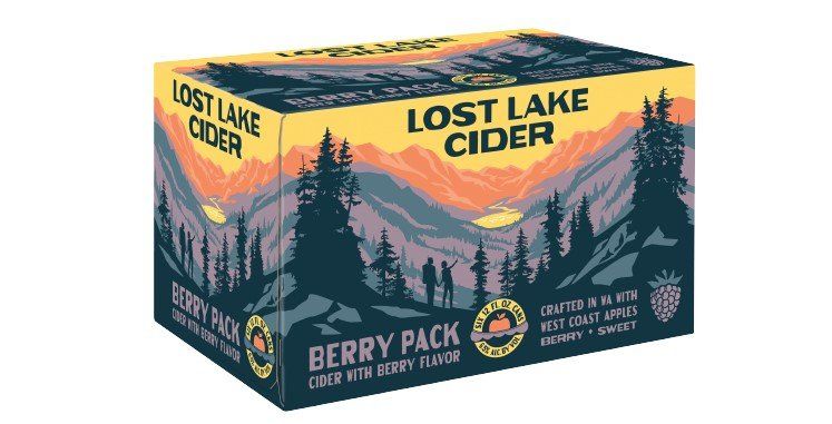 Lost Lake Berry Pack Hard Cider 6pk cans