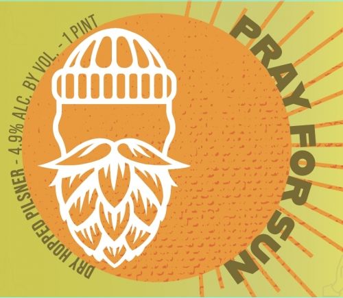 Lumberbeard Brewing Pray For Sun Pilsner 4pk 16oz cans single