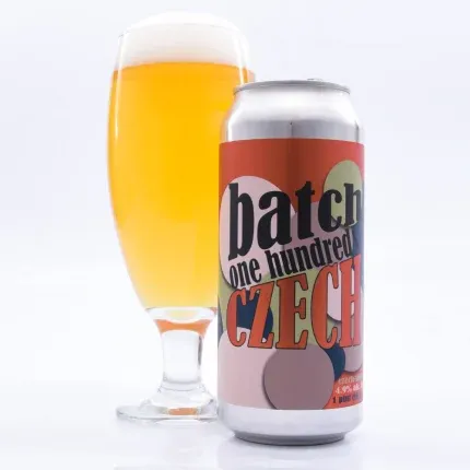Lumberbeard Czech-Style Pilsner 4pk 16oz cans single