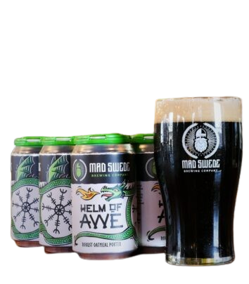 Mad Swede Helm of Awe Oatmeal Porter  6pk single