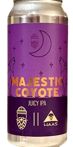 Lumberbeard Majestic Coyote Juicy IPA  4pk 16oz cans single