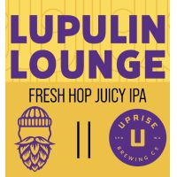 Lumberbeard/Uprise Lupulin Lounge Juicy Fresh Hop IPA 4pk cans single