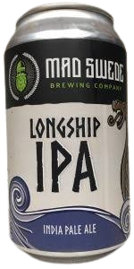 Mad Swede Longship IPA 6pk cans single