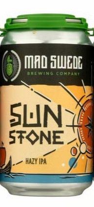 Mad Swede Sun Stone Hazy IPA 6pk cans single