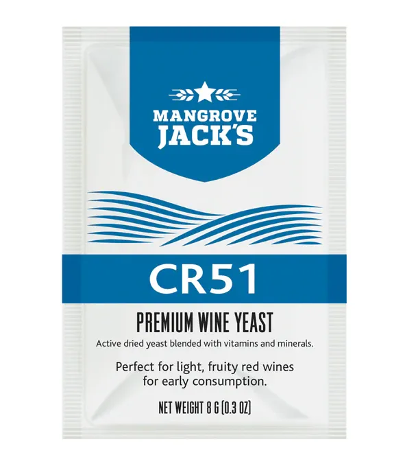 Mangrove Jack&#39;s Wine Yeast CR51