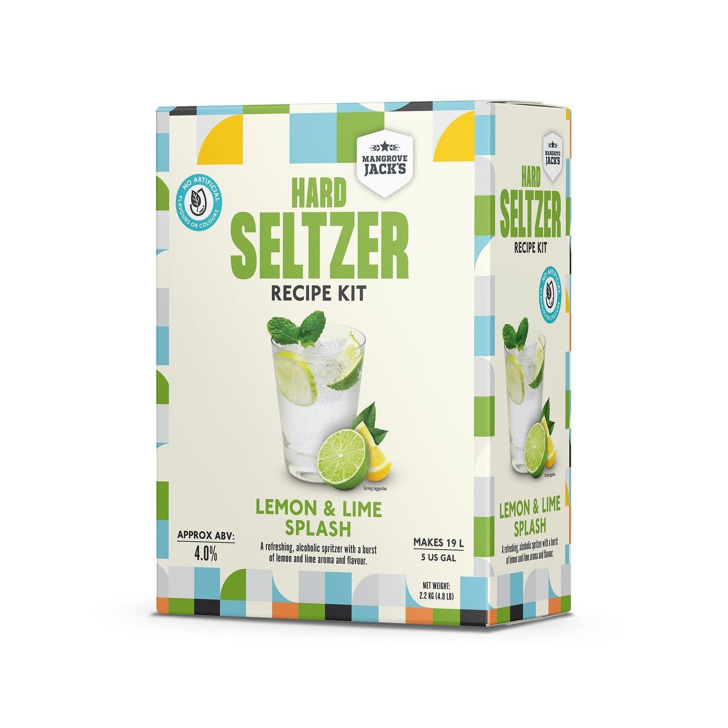 Mangrove Jack Hard Seltzer Kit Lemon Lime