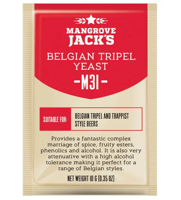 Mangrove Jack’s CS Dried Yeast Belgian Tripel M31 - 10g