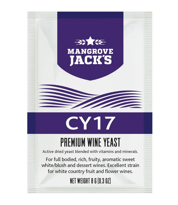 Mangrove Jack&#39;s CY17 wine yeast