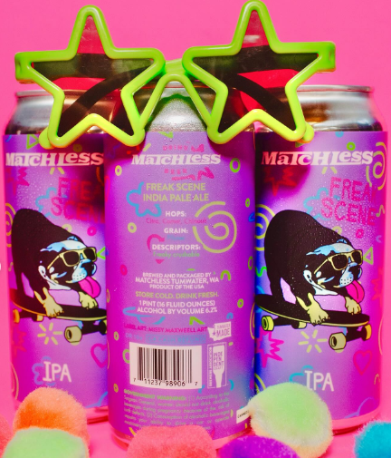 Matchless Freak Scene IPA 4pk cans