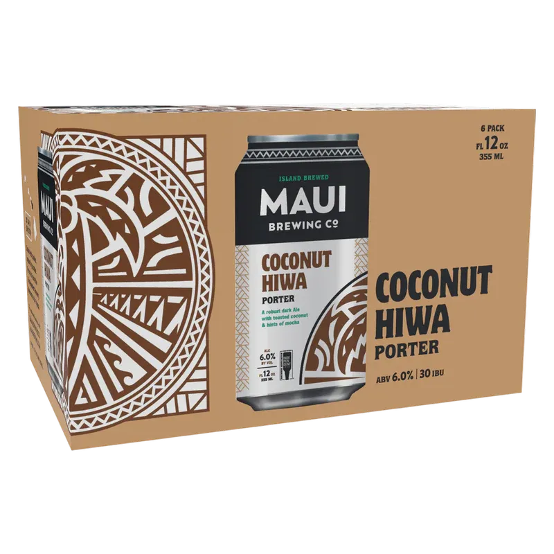 Maui Coconut Hiwa Porter 6pk cans