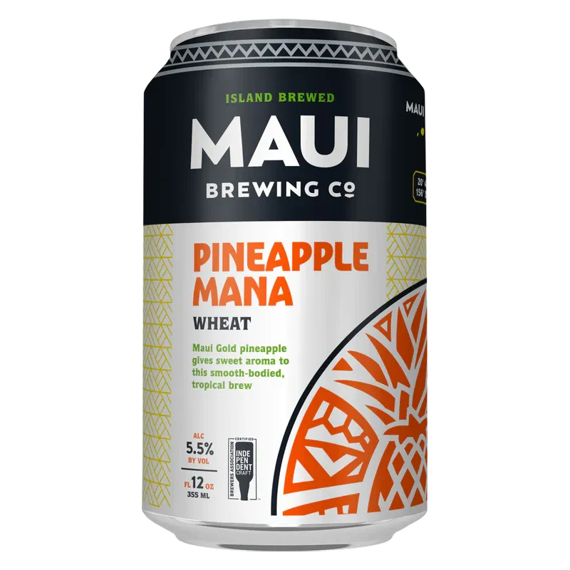Maui Pineapple Mana Wheat 6pk cans single