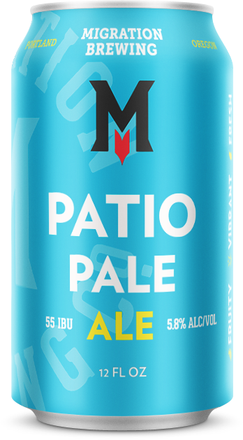 Migration Brewing Patio Pale Ale 6pk cans single