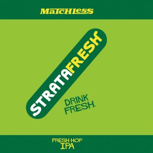 Matchless StrataFresh Hazy Fresh Hop IPA 4pk cans