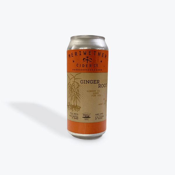 Meriwether Ginger Root Cider 4pk can 16oz single