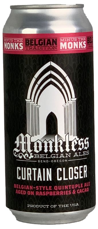 Monkless Curtain Closer Belgian Quintuple 16oz