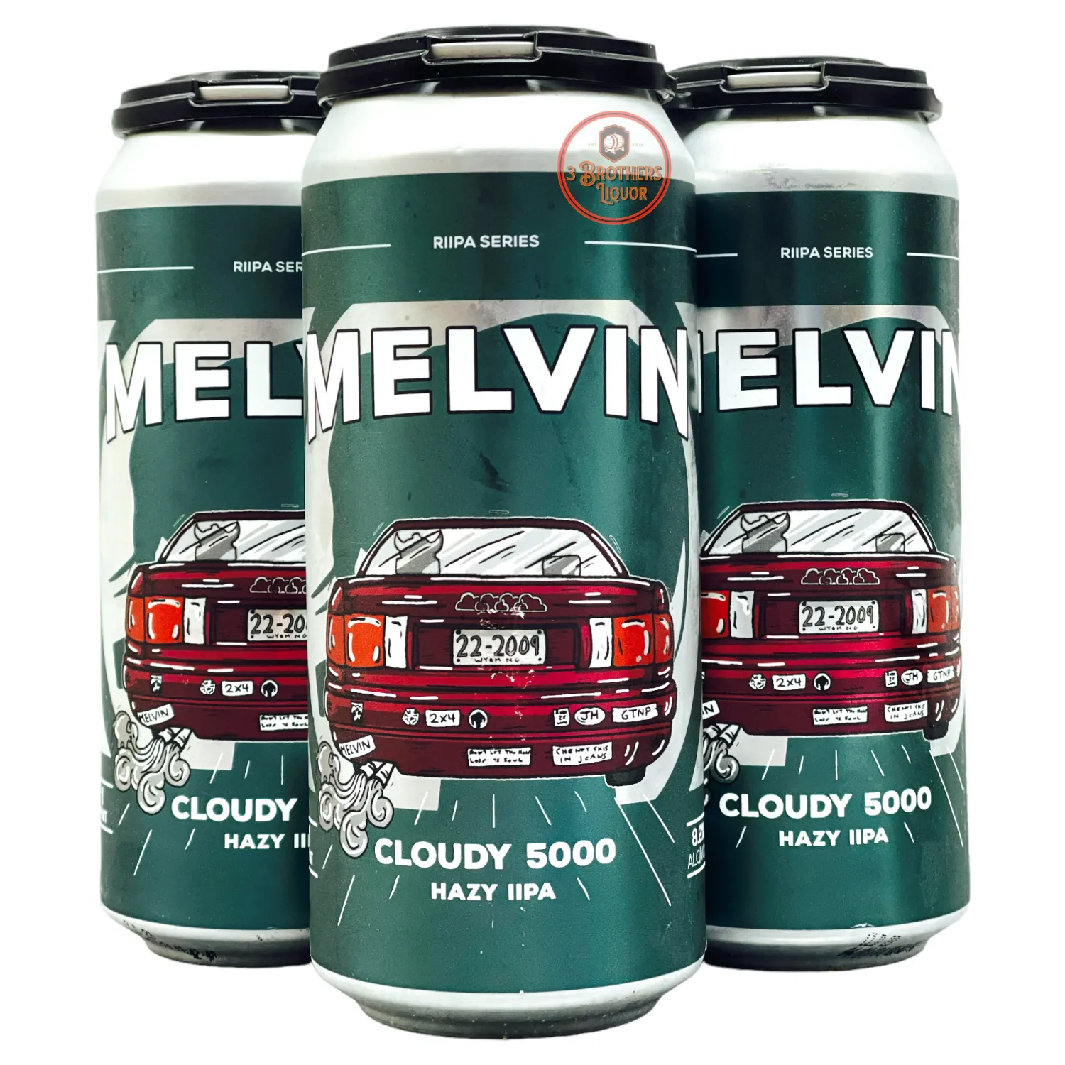 Melvin Cloudy 5000 Hazy IIPA 4pk cans