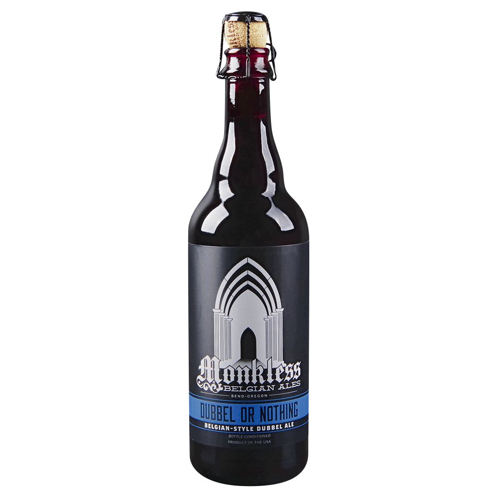 Monkless Dubbel or Nothing bottle