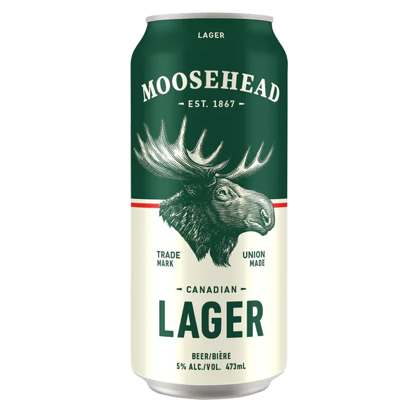 Moosehead Canadian Lager 4pk cans single