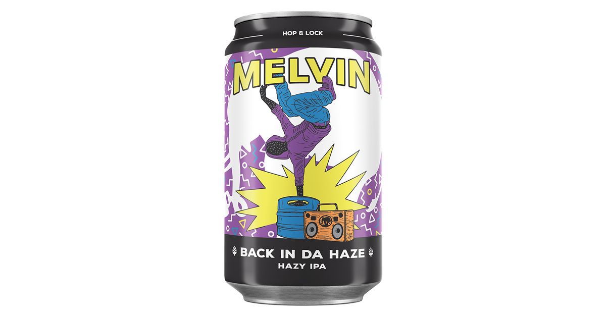Melvin Back In Da Haze Hazy IPA 6pk cans single