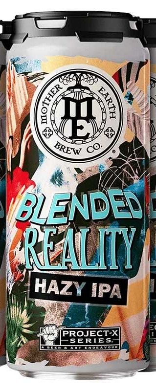 Mother Earth Blended Reality Hazy IPA 4pk 16oz can single