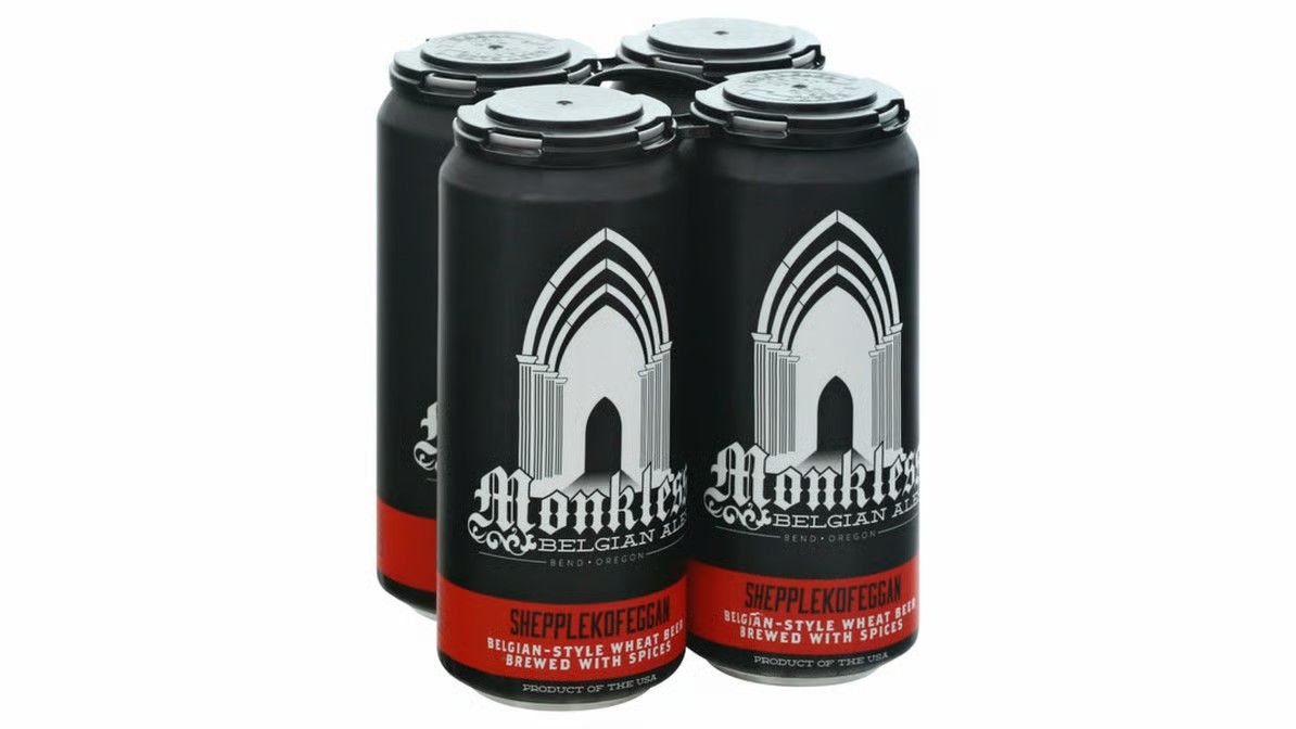Monkless Shepplekofeggan Belgian Style Wheat 4pk.