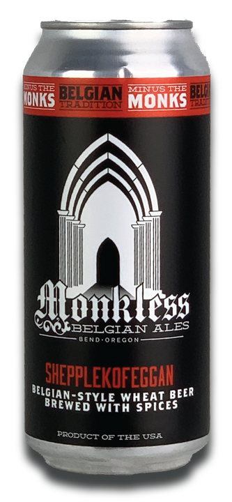 Monkless Shepplekofeggan Belgian Style Wheat 4pk. single