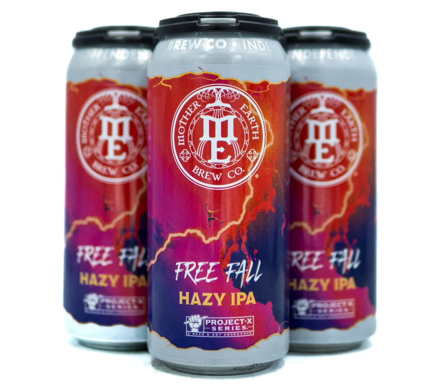 Mother Earth Free Fall Hazy IPA 4pk 16oz cans