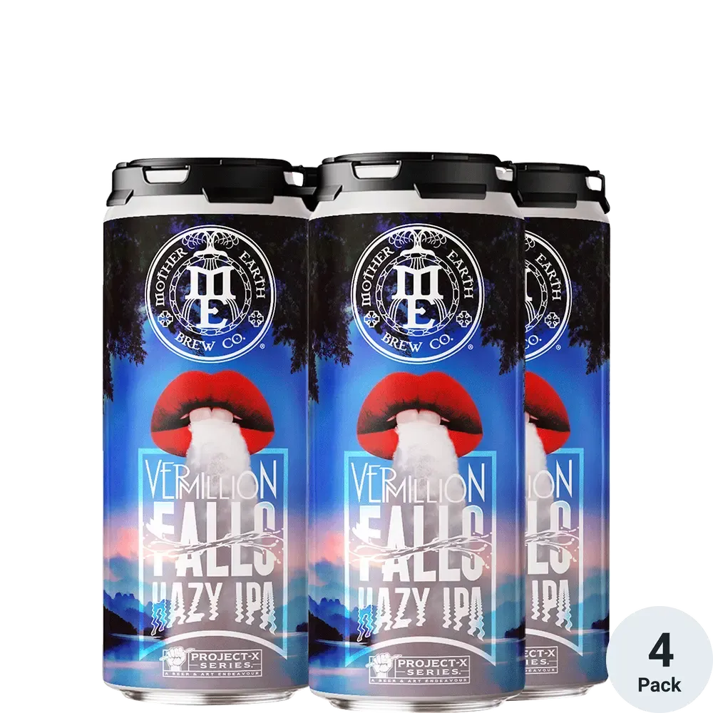 Mother Earth Vermillion Falls Hazy IPA 4pk