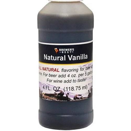 Natural Vanilla Flavoring Extract 4oz
