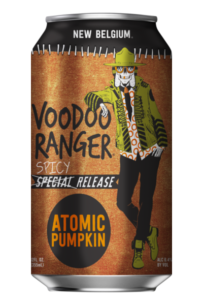 New Belgium VooDoo Atomic Pumpkin 6pk cans single
