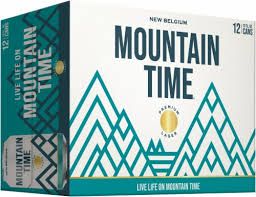 New Belgium Mountain Time Lager 12pk cans