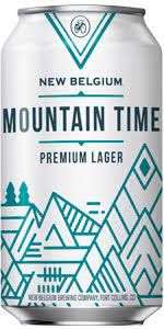 New Belgium Mountain Time Lager 12pk cans single