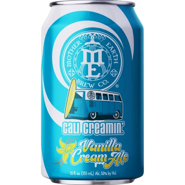 Mother Earth Cali Creamin Vanilla Cream Ale can single