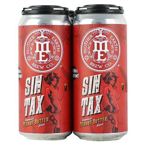 Mother Earth Sin Tax 4pk 16oz cans (Limited)