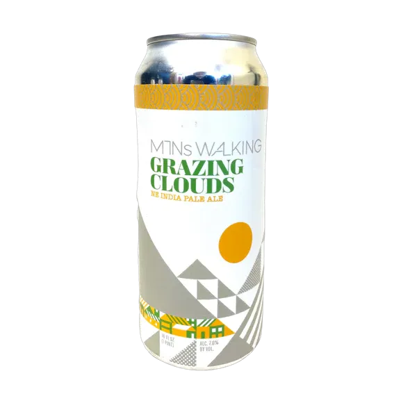 Mtns Walking Grazing Clouds Hazy IPA 4pk Cans single