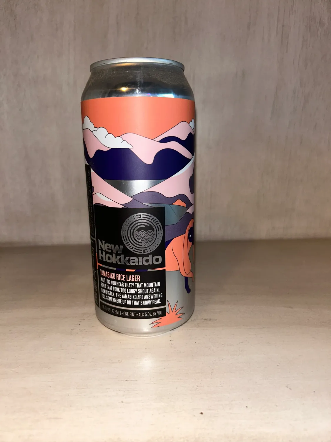 Mtns Walking/New Hokkaido Yamabiko Rice Lager 4pk 16oz cans single