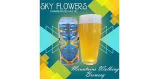 Mtns Walking Sky Flowers &quot;Hybrid&quot; IPA 4pk cans