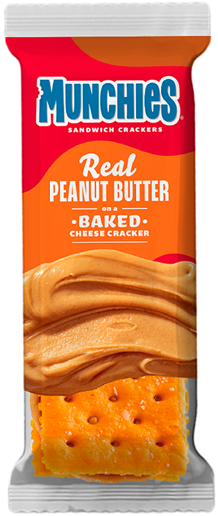 Munchies PB Cheddar Cheese crackers