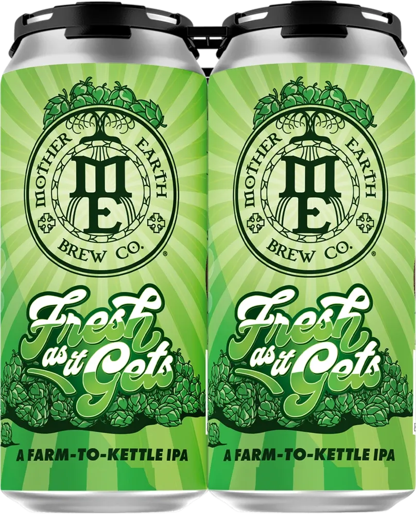 Mother Earth Fresh as it Gets Fresh Hop IPA  4pk