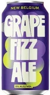 New Belgium Grape Fizz Ale 6pk cans single