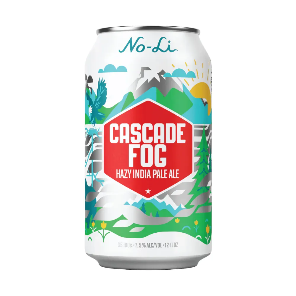 No-Li Cascade Fog 12oz cans 6pk single