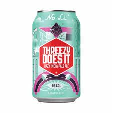 No-Li Threezy Does It Hazy IPA 6pk cans single