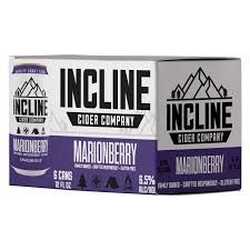 Incline Marionberry Cider can single