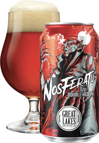 Nosferatu Brewing Blood Runs Double IPA  4pk 16oz can single